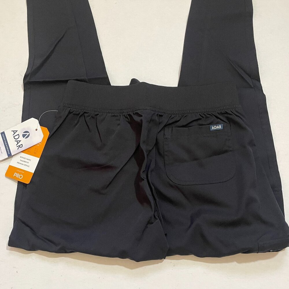 Black scrub pants, comfortable scrubs - Picture 8 of 13
